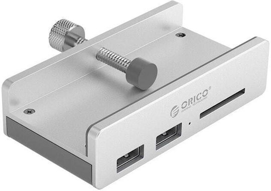 Orico USB 3.0 Hub with 2 Ports USB-A Silver