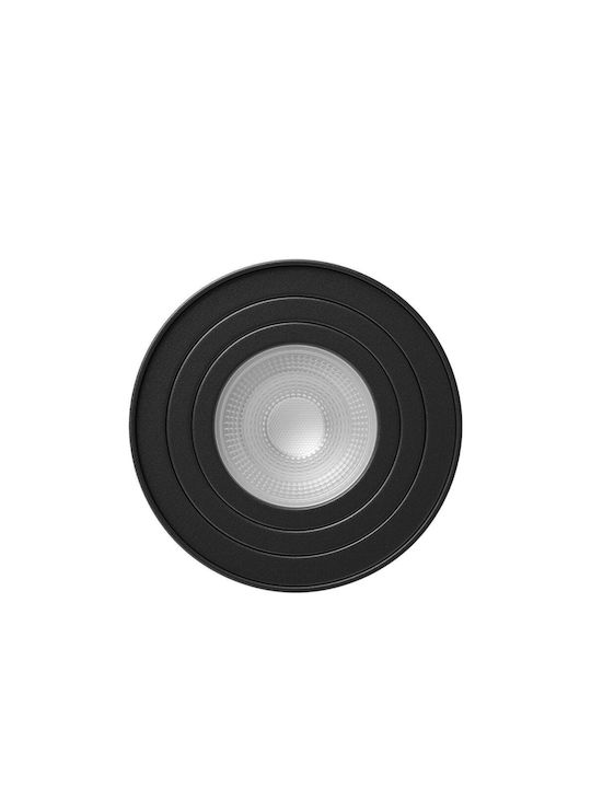 Braytron Single Spot with Socket GU10 in Black Color