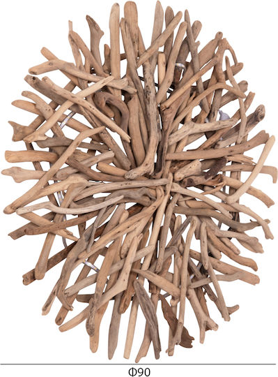 HomeMarkt Dreamer Светлина За Стена с Интегриран LED Кафява 90x7x7см