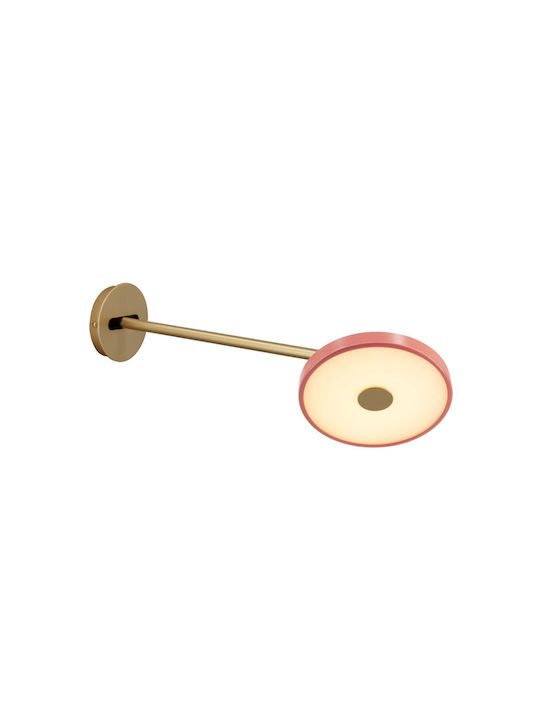 Umage Asteria Modern Lumină de Perete Roz 15cm