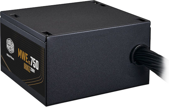 CoolerMaster MWE 750 Bronze v3 750W Μαύρο Τροφοδοτικό Υπολογιστή Full Wired 80 Plus Bronze