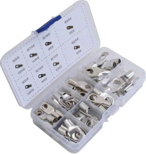 Car Battery Copper Terminal Set 65 Pieces