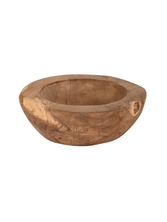 HomeMarkt Διακοσμητικό Χώρου από Ξύλο 19x19x6.5cm