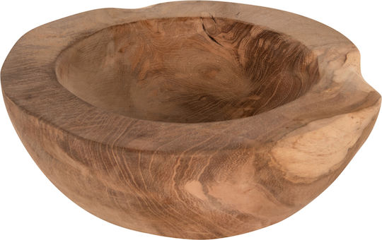 HomeMarkt Διακοσμητικό Χώρου από Ξύλο 19x19x6.5cm