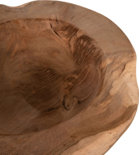 HomeMarkt Διακοσμητικό Χώρου από Ξύλο 19x19x6.5cm