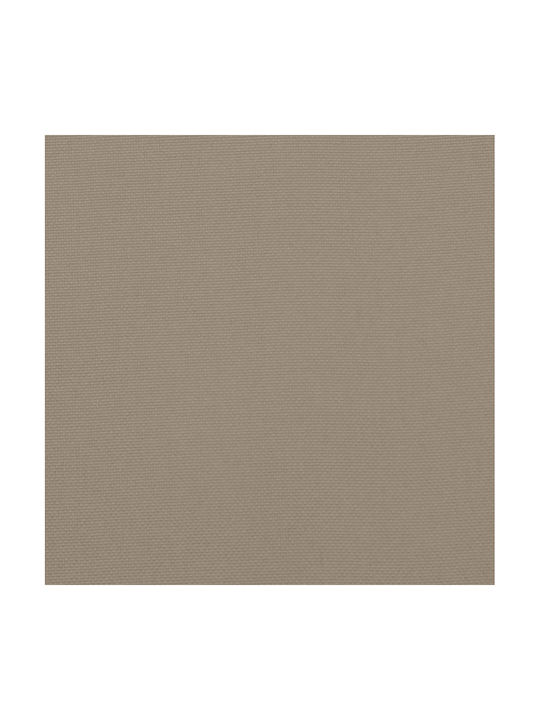 vidaXL Μαξιλάρι για Παγκάκι Παλέτας Taupe, Μπεζ-γκρι 60x61.5εκ.