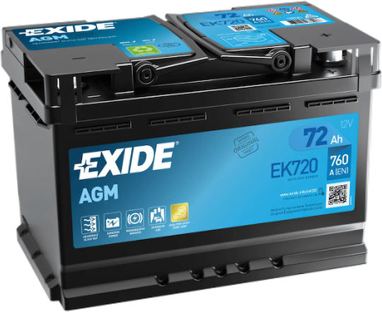 Exide Batterie Auto / Lkw mit Kapazität 70Ah