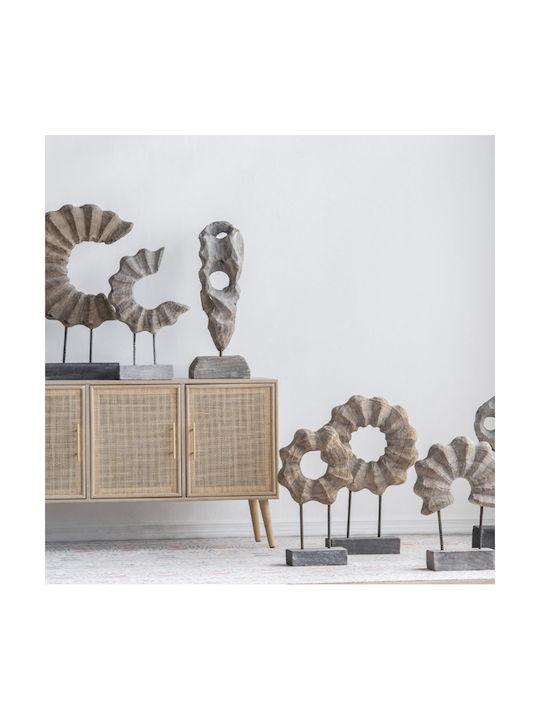 Artekko Διακοσμητικό Χώρου από Ξύλο 42x13x67cm
