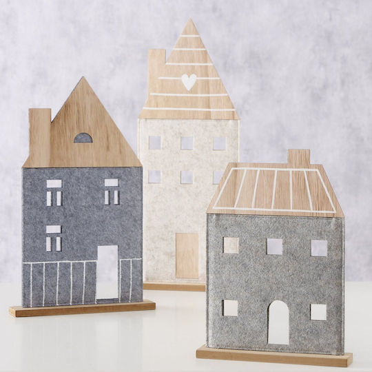 MSA Decorative Home Decorative Set/3 Nordy made of Wooden 1pcs