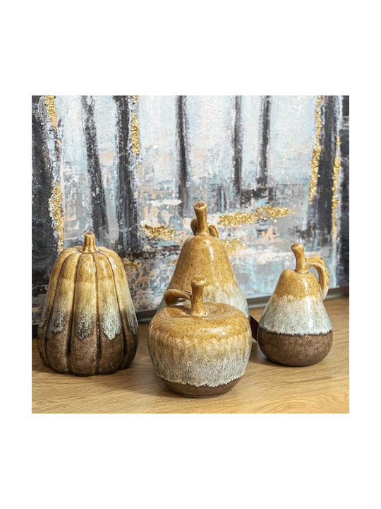 Fylliana Decorativ Pere din Ceramică 9x14x14cm 1buc Fylliana Decorativ Pere din Ceramică 9x14x14cm 1buc