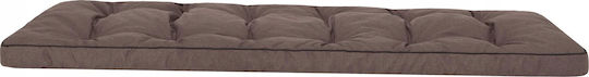 Bench Cushion for Garden Brown 50x120cm