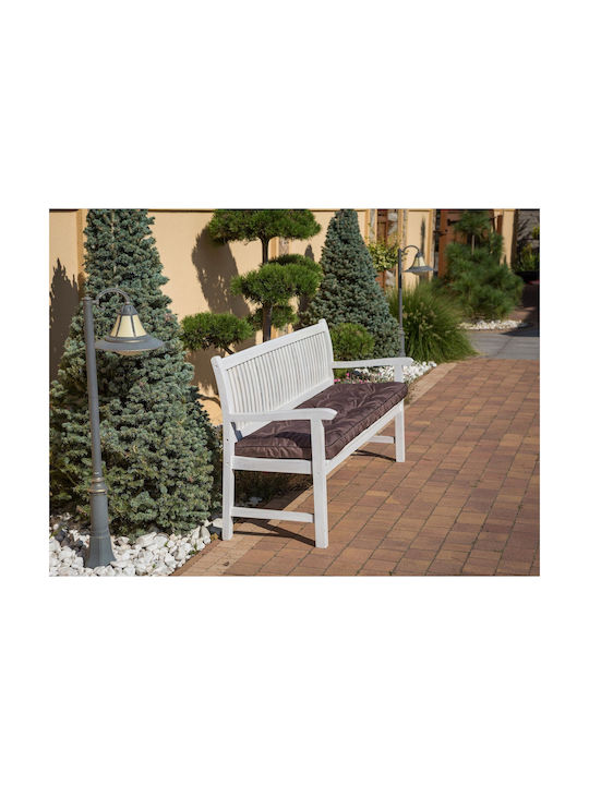 Bench Cushion for Garden Brown 50x120cm