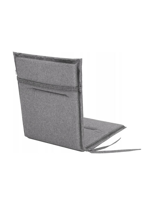 Μαξιλάρι Καρέκλας Κήπου με Πλάτη Graphite 45x96εκ.