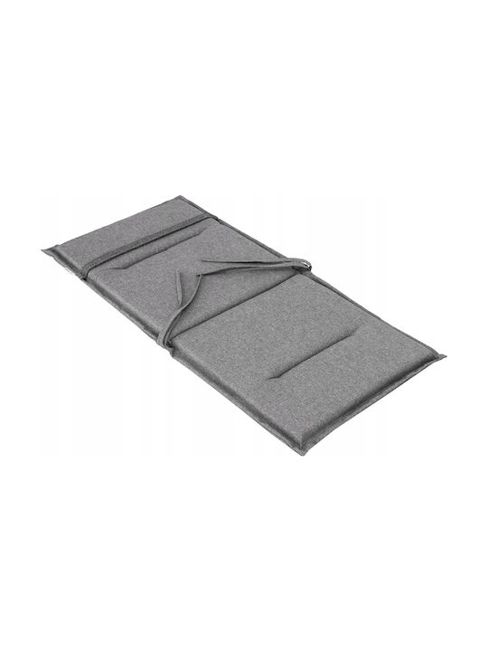 Μαξιλάρι Καρέκλας Κήπου με Πλάτη Graphite 45x96εκ.