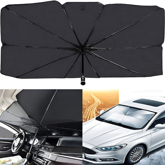Internal Car Windshield Sunshade Umbrella 130x80cm