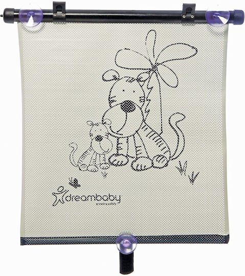 Dreambaby Car Sun Shades Zebras & Tigers 41cm 2pcs