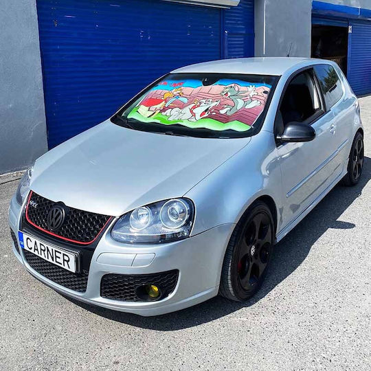 Guard Κουρτινάκι Αυτοκινήτου Warner Bros Tom & Jerry & GS 130x60εκ.