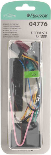 Phonocar Car Audio ISO Plug Citroen C1 2012-2014 / C3 Picasso 2005 / C4 Picasso
