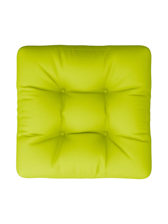 vidaXL Wasserdichtes Sitzbank-Kissen Paletten Gartenstuhlkissen An. Grünes 50x50cm