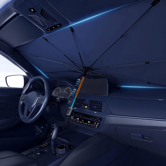 TnS Internal Car Windshield Sunshade Umbrella 130x76cm