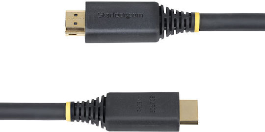 StarTech HDMI 2.0 Premium High Speed 4K 60Hz HDR Cable HDMI male - HDMI male 15m Μαύρο