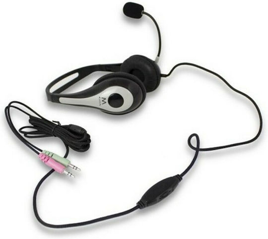 Intronics EW3562 On Ear Multimedia Ακουστικά με μικροφωνο και σύνδεση 3.5mm Jack σε Γκρι χρώμα