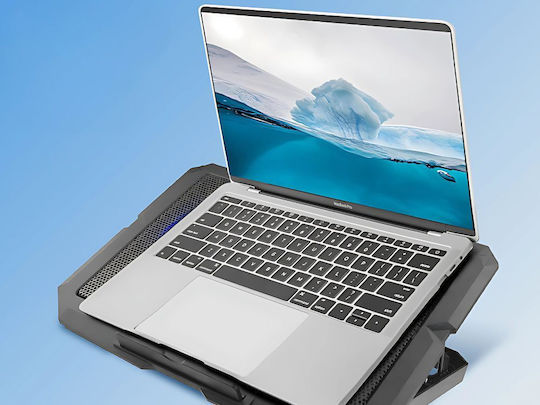 Verk Group Cooling Pad για Laptop με 4 Ανεμιστήρες και Φωτισμό