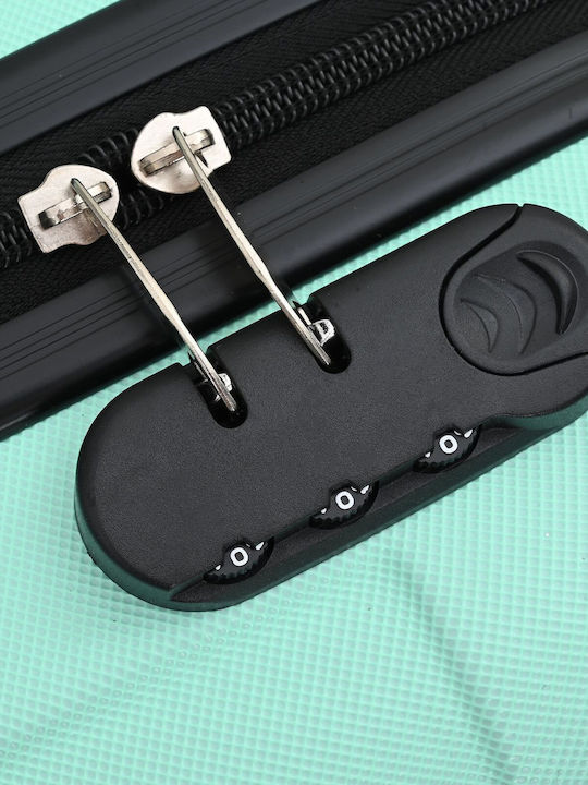vidaXL Travel Suitcases Hard Mint with 4 Wheels Set of 3 Pieces