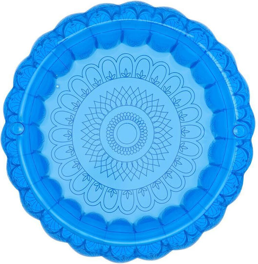 Bestway Παιδική Στρογγυλή Πισίνα PVC 401lt Φουσκωτή 168x53εκ. Μπλε