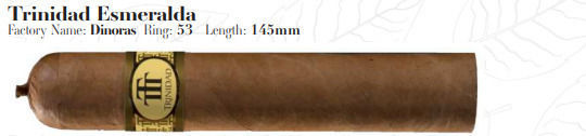 Habanos Esmeralda Robusto Πούρο Κούβας 145mm