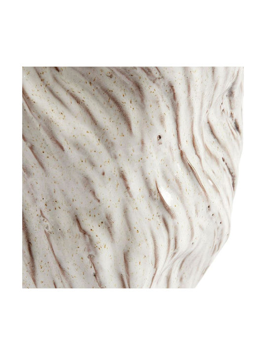 Muubs Decorative Vase Beige 16x16x25cm