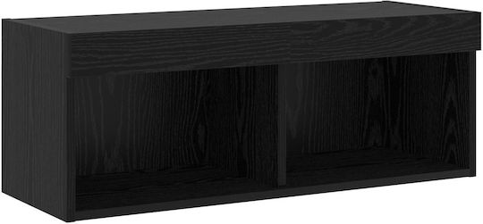 Животно помещение ТВ единица Black Oak с Осветление Д30.5xШ30xВ102бр