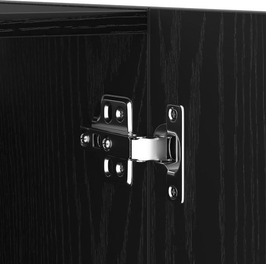 Животно помещение ТВ единица Black Oak с Осветление Д30.5xШ30xВ102бр