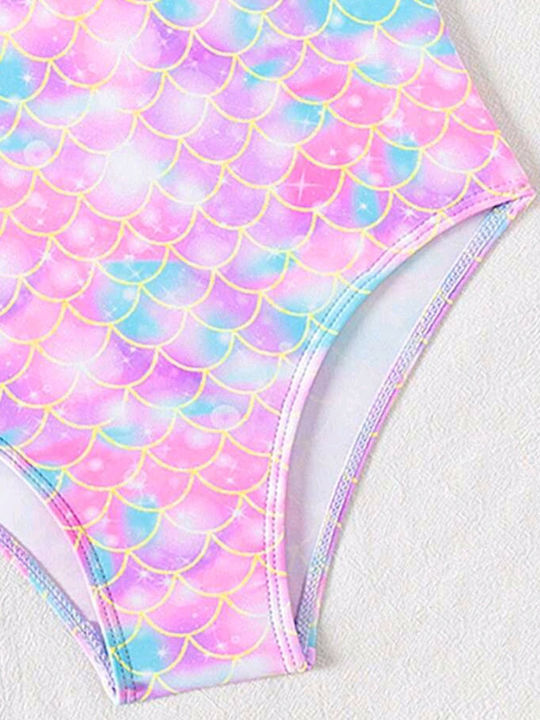 Tatu Moyo Kids Swimwear One-Piece Pink, Purple, Turquoise
