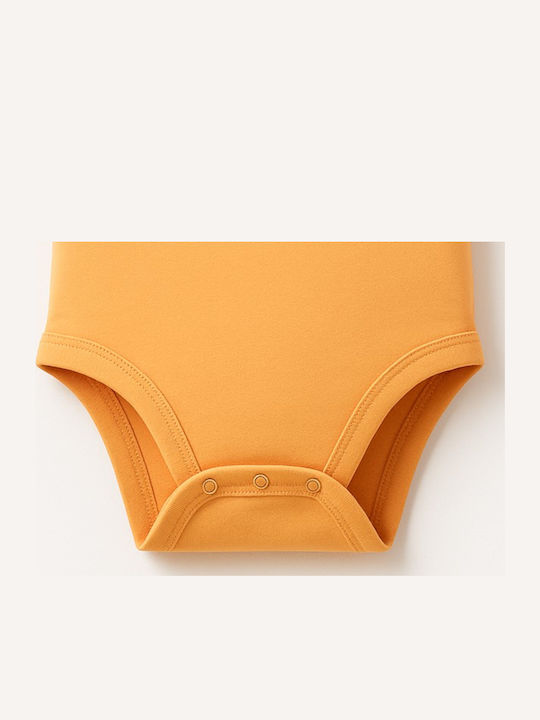 Mother Nest Body pentru Bebeluși Mâneca scurta Orange