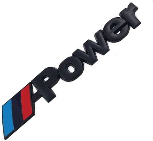 Maxxed Car Signal Stickers Power / BMW Multicolor 2pcs