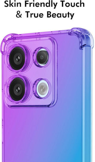 Enkay Задна корица Силикон Лилав (Xiaomi Redmi Note 14S 4G)