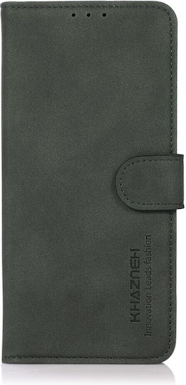 Khazneh Wallet Leather Green (Xiaomi Redmi Note 14S 4G)