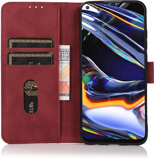 Khazneh Портмоне Кожа Бордо (Xiaomi Redmi Note 14S 4G)