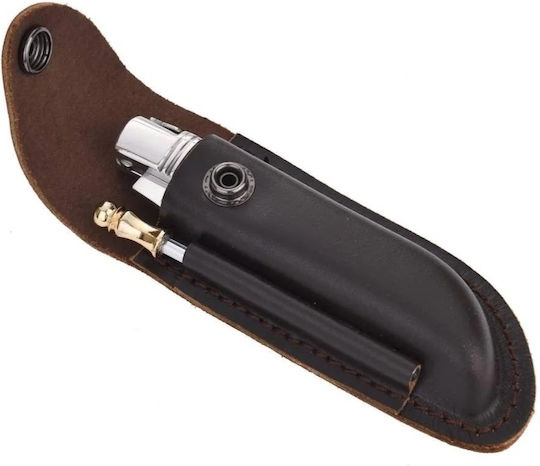 Laguiole Pocket Knife in Leather Sheath