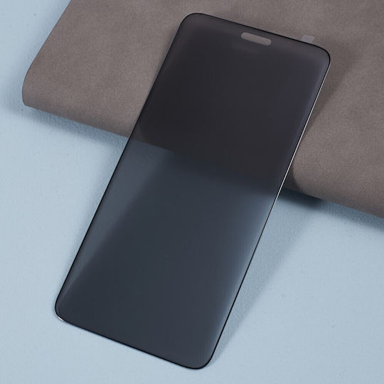 Privacy Full Face Tempered Glass Black