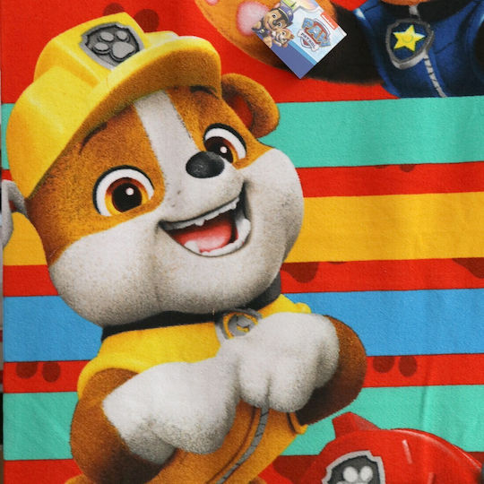 Paw Patrol Kids' Beach Towel Microfiber Fast Dry 70x140cm Ye18225 Orange 70x140cm