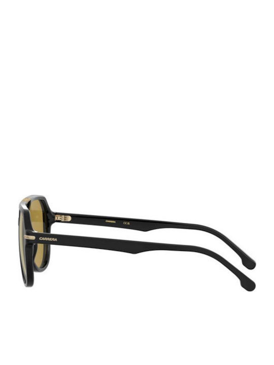 Carrera Herren Sonnenbrillen mit Schwarz Horn umrandetem Rahmen und Gray Farbe Gläser 315/S 71C/MJ