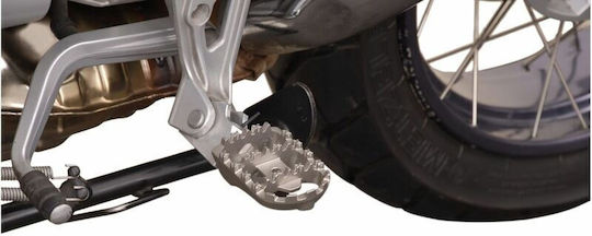 SW-Motech Foot Peg Μοτοσυκλέτας in Silver Color FRS.07.011.10501/S
