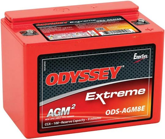 Odyssey Battery Motorradbatterie 2300A mit Kapazität 8Ah