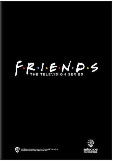 Salko Paper Спирал Тетрадка На райета A4 60 Листа 2 Теми Friends 1бр (Различни дизайни/цветове)