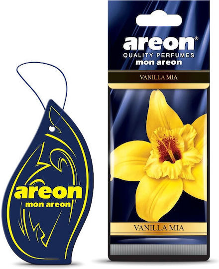 Areon Car Air Freshener Tab Pendand Mon Vanilla Mia