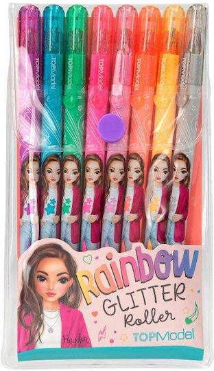 Topmodel Glitter Gelstift Set mit 8 Farben 0412192