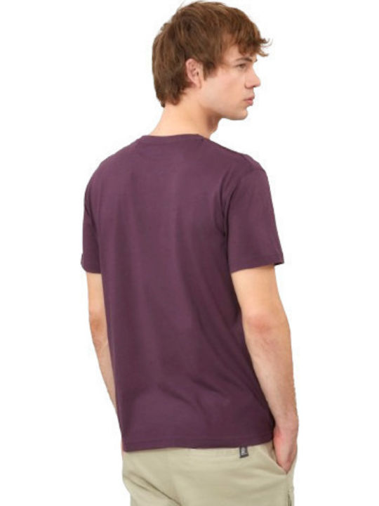 Admiral T-shirt Plum Μελιτζανί