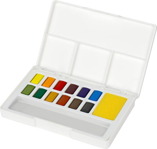 Faber-Castell Σετ Νερομπογιές Πολύχρωμες 12τμχ